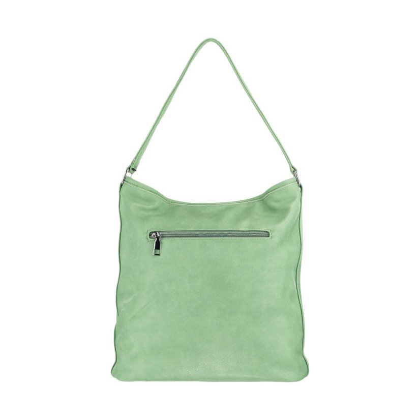 EMILY dámska koženková kabelka - Farba: tmavo béžová