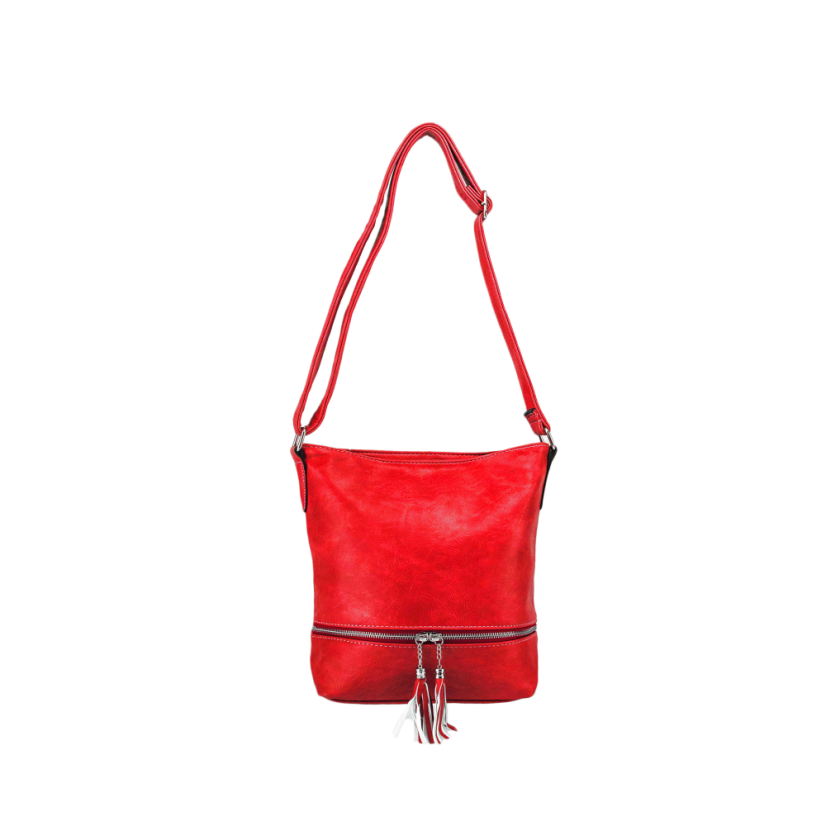 ZOE dámska crossbody koženková kabelka