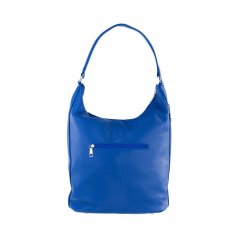 LEXI modrá dámska koženková kabelka