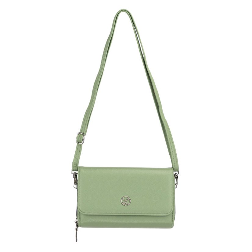 Dámska crossbody koženková kabelka