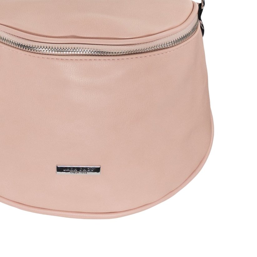DIANA dámska crossbody koženková kabelka - Farba: Béžová