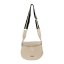 DIANA dámska crossbody koženková kabelka - Farba: Béžová
