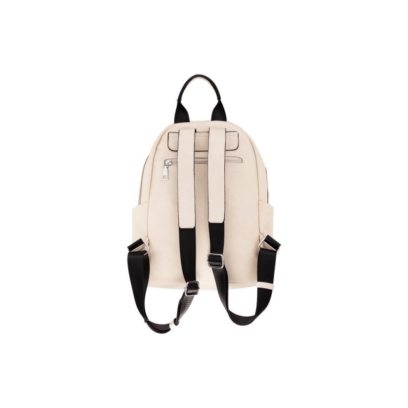 RIA béžový dámsky koženkový batoh