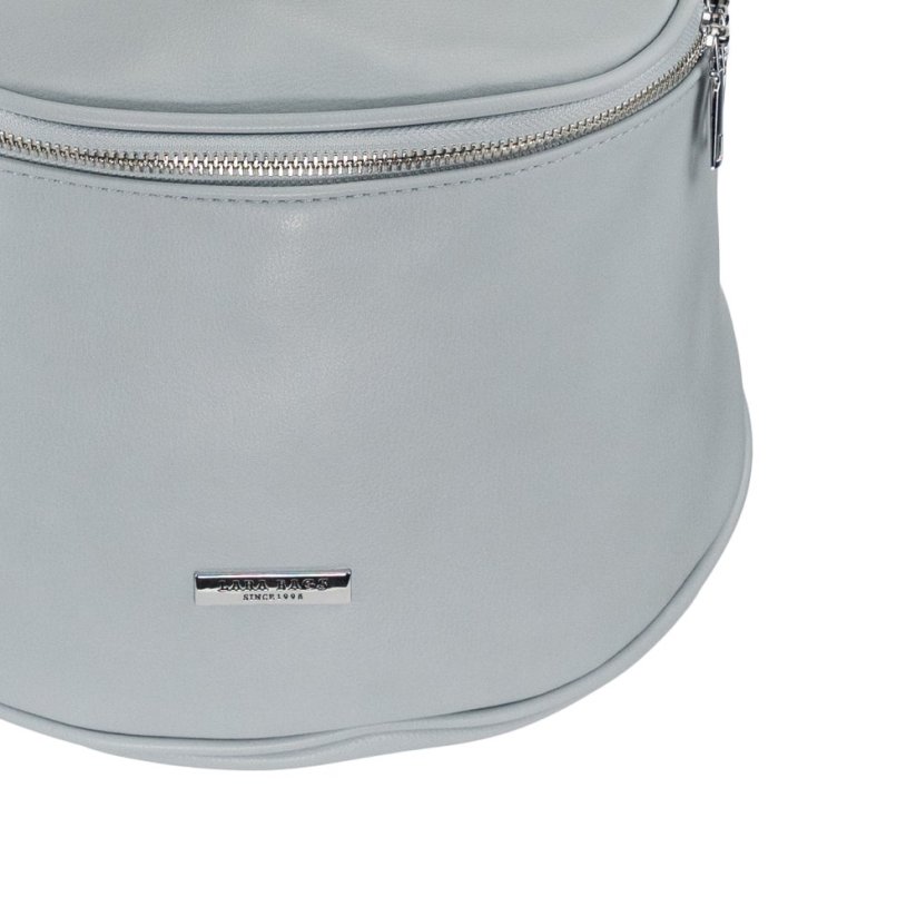 DIANA dámska crossbody koženková kabelka - Farba: Béžová