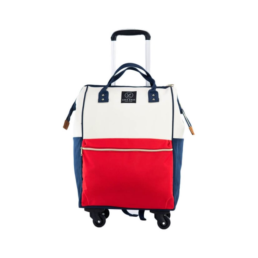 CESTOVNÁ TAŠKA NA KOLIESKACH - Farba: Sivá