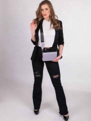 Dámska crossbody koženková kabelka