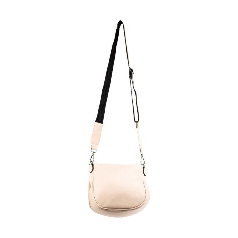 DIANA dámska crossbody koženková kabelka - Farba: Béžová