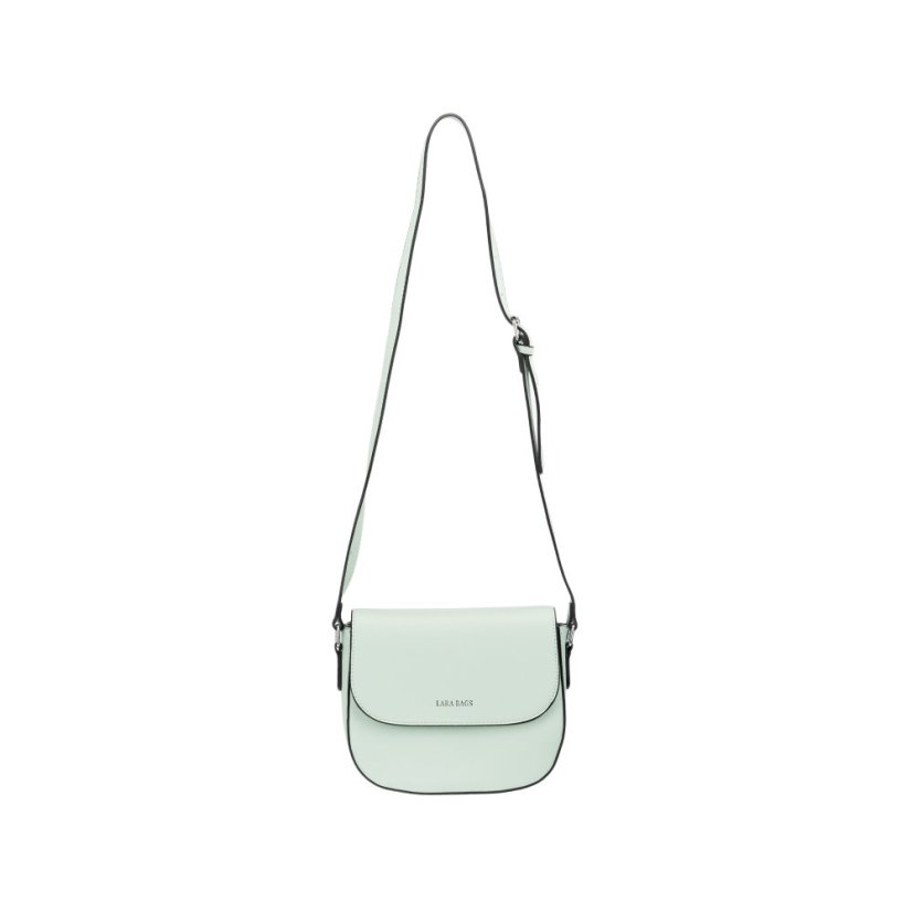 PAOLA dámska crossbody koženková kabelka - Farba: Čierna