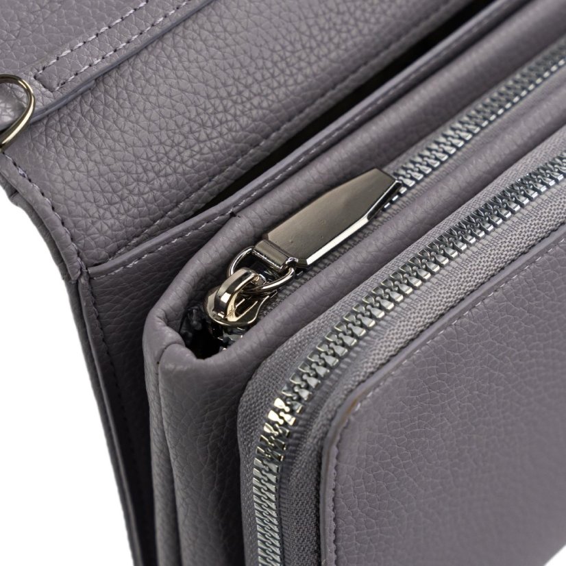 Dámska crossbody koženková kabelka