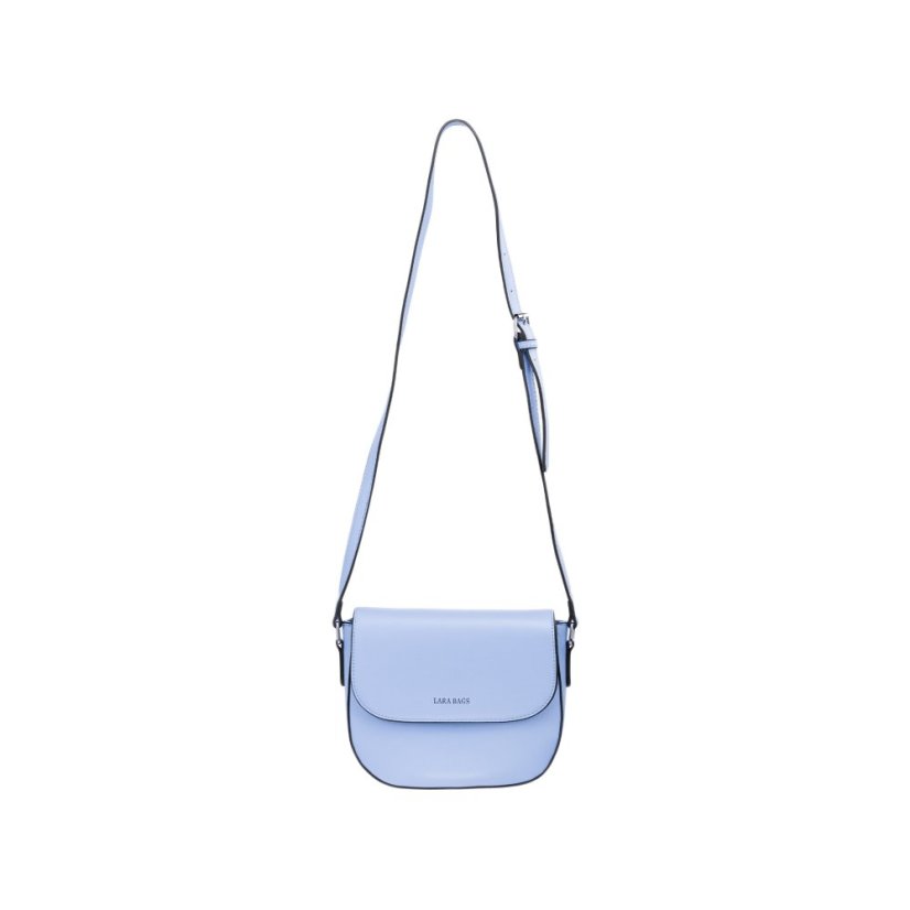 PAOLA dámska crossbody koženková kabelka - Farba: Čierna