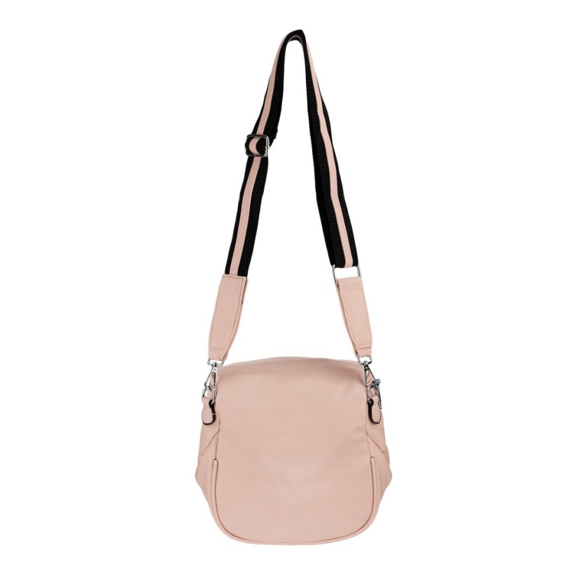 DIANA dámska crossbody koženková kabelka - Farba: Béžová