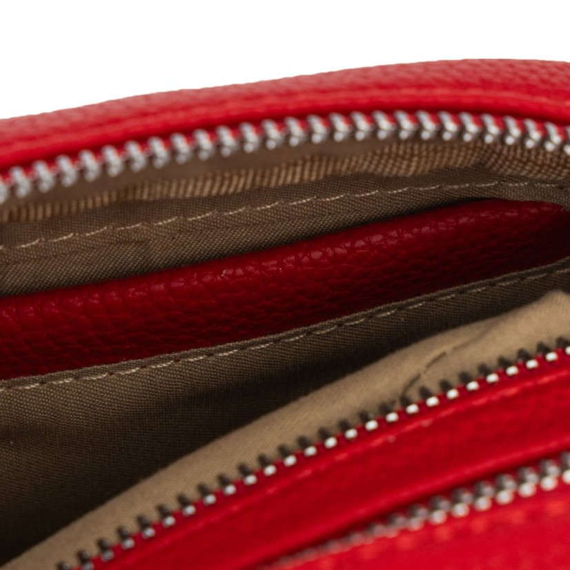 KLAUDIA dámska crossbody koženková kabelka