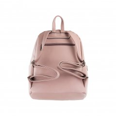 ELYA ružový dámsky koženkový batoh