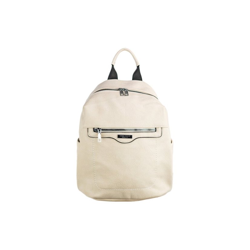 RIA béžový dámsky koženkový batoh