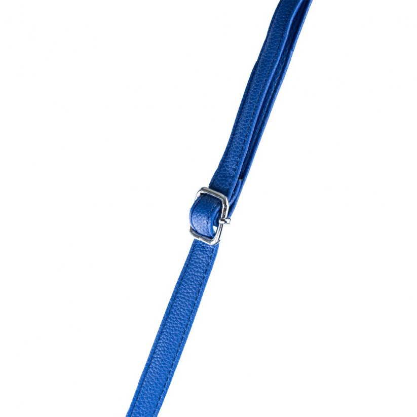 SASHA modrá dámska koženková kabelka