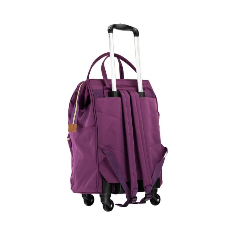 CESTOVNÁ TAŠKA NA KOLIESKACH - Farba: Sivá