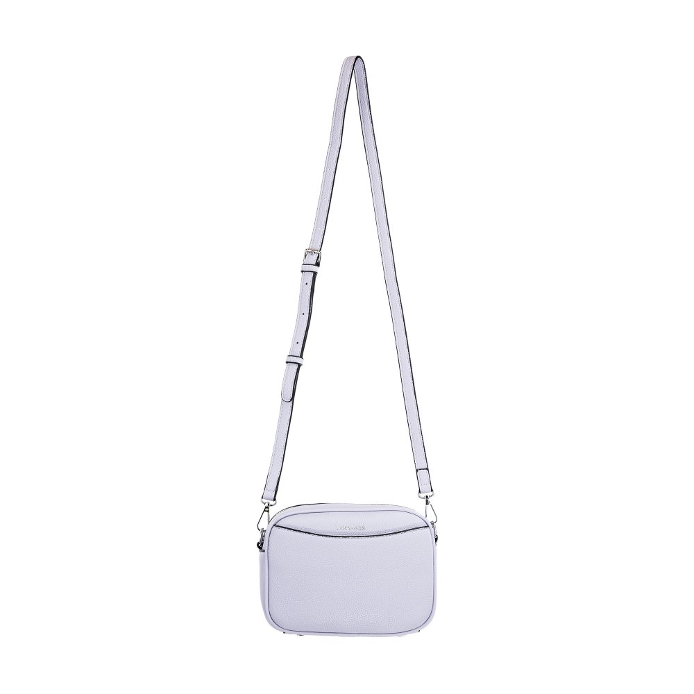 LILY dámska crossbody koženková kabelka Svetlo fialová