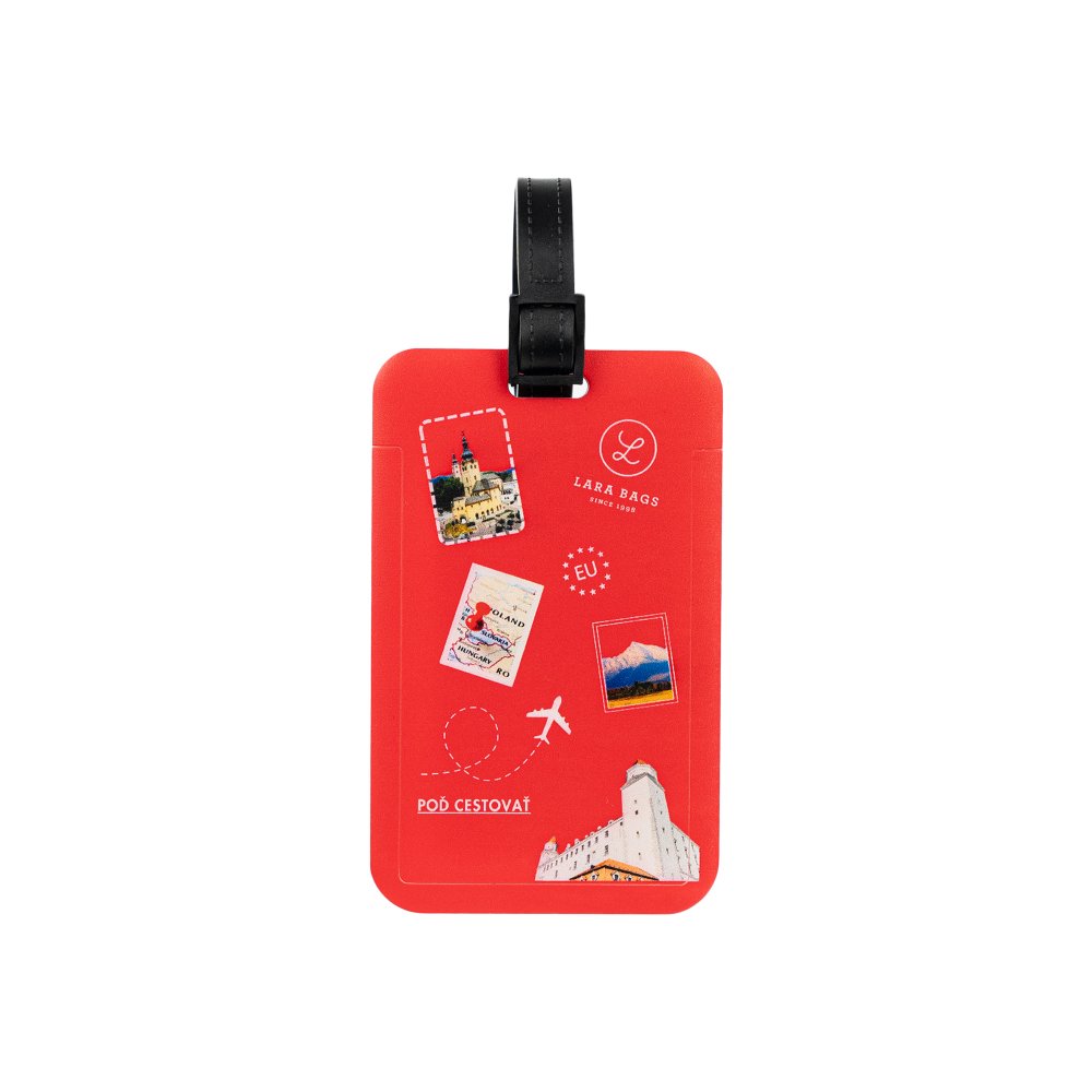 VISAČKA LARA BAGS Červená