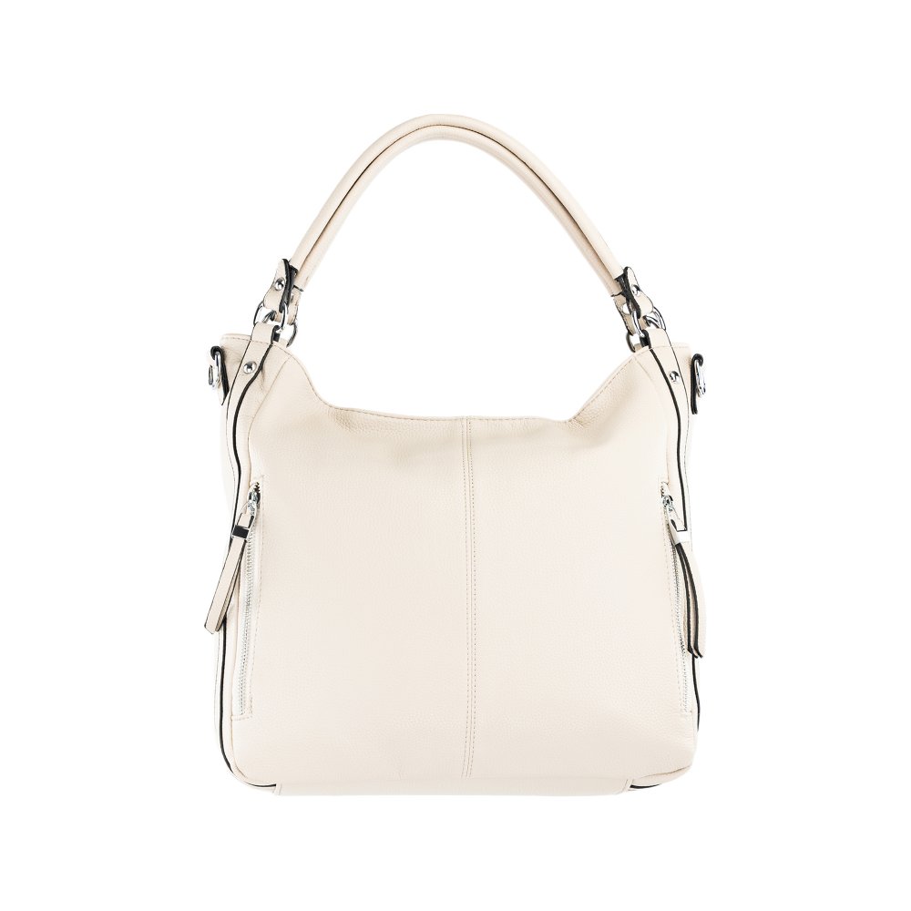 SASHA koženková kabelka taupe