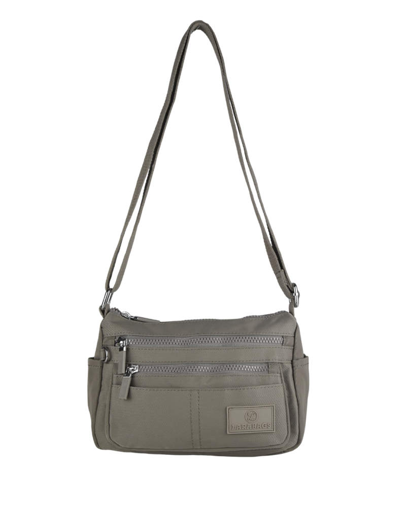 LÁTKOVÁ TAŠKA LARA BAGS Sivá