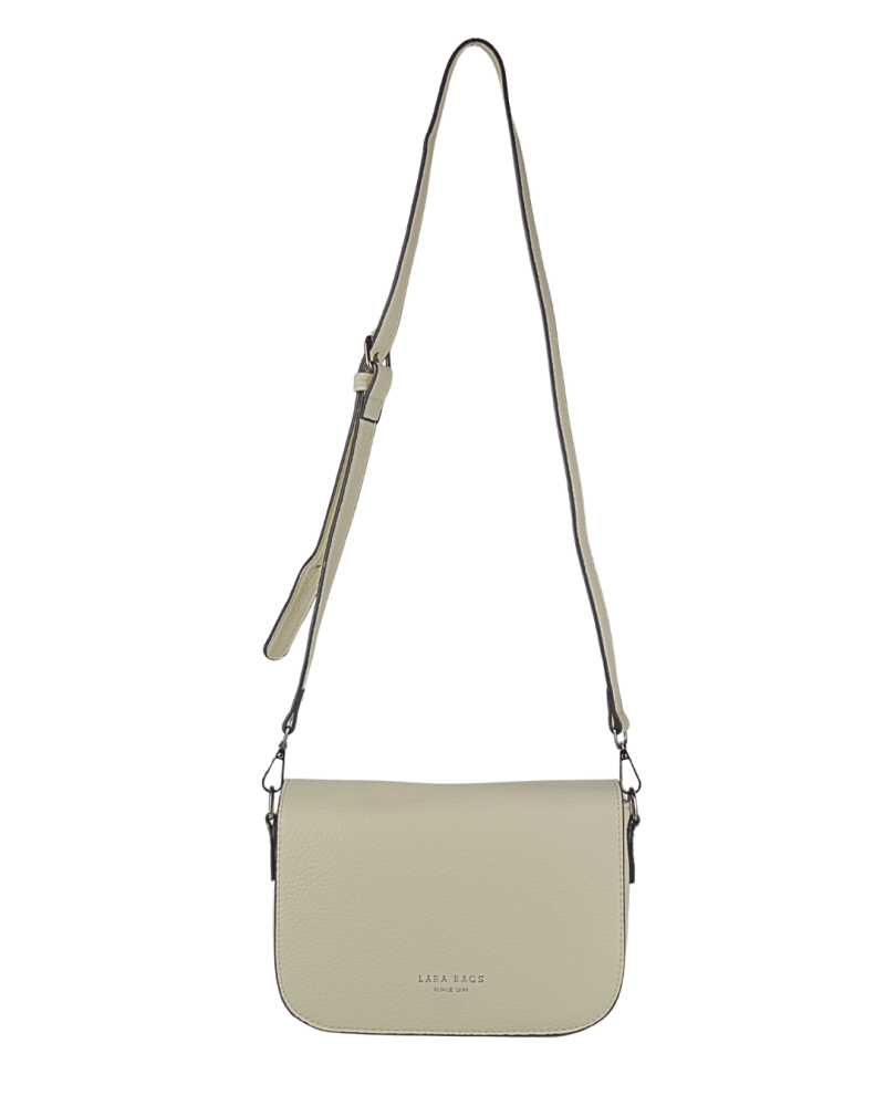 TIMEA dámska crossbody koženková kabelka Svetlo Béžová