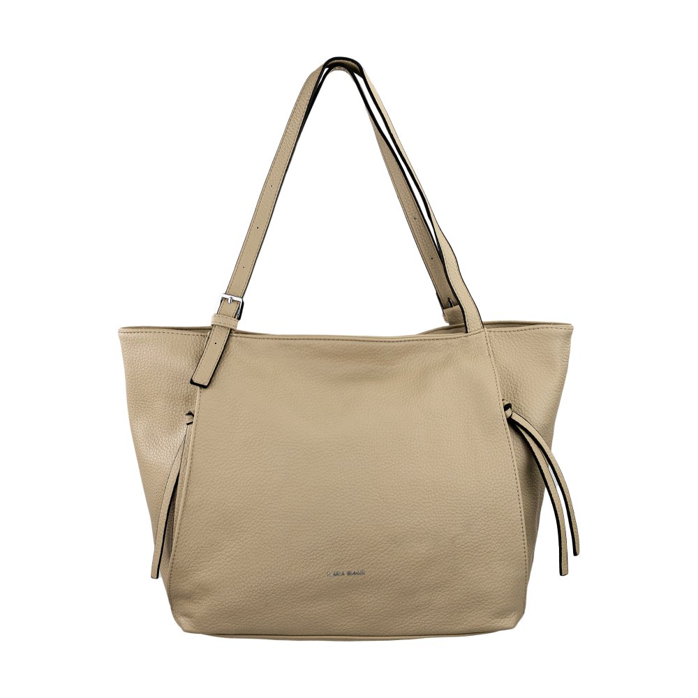 VALERIA dámska koženková kabelka taupe