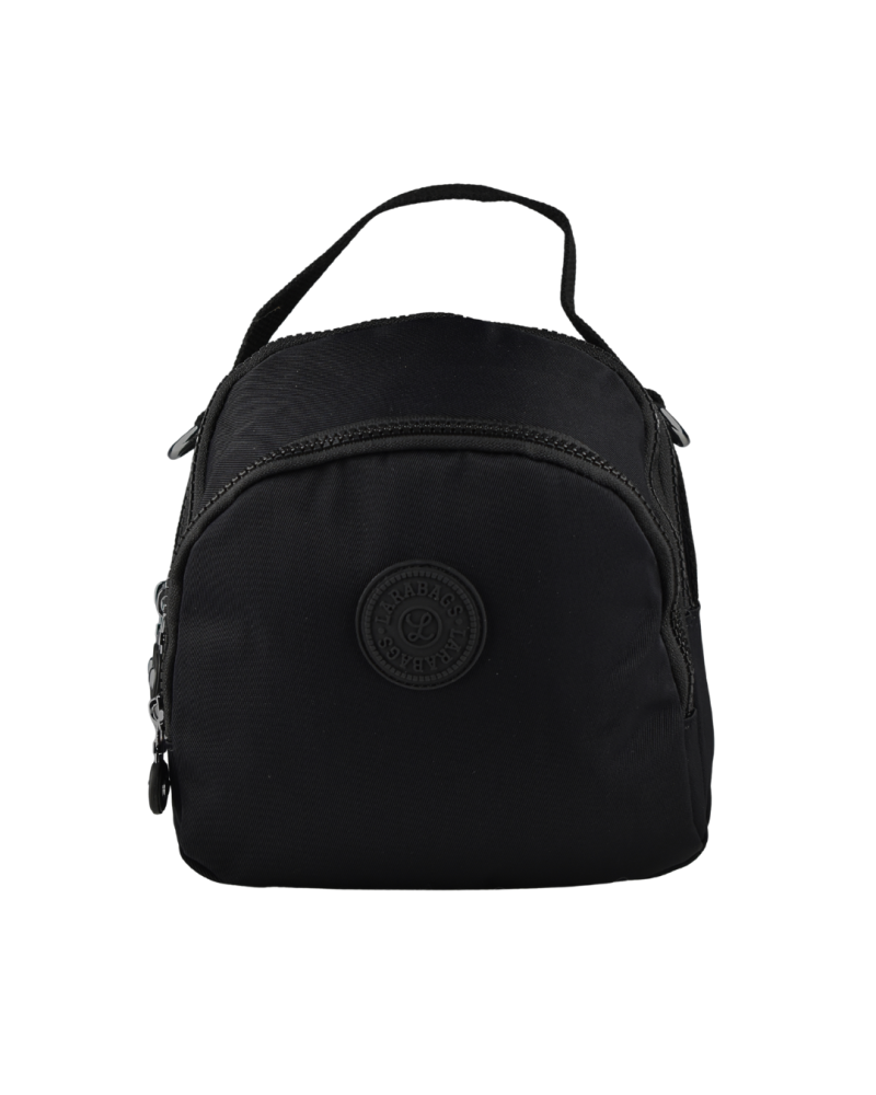 LÁTKOVÝ BATOH LARA BAGS Čierna
