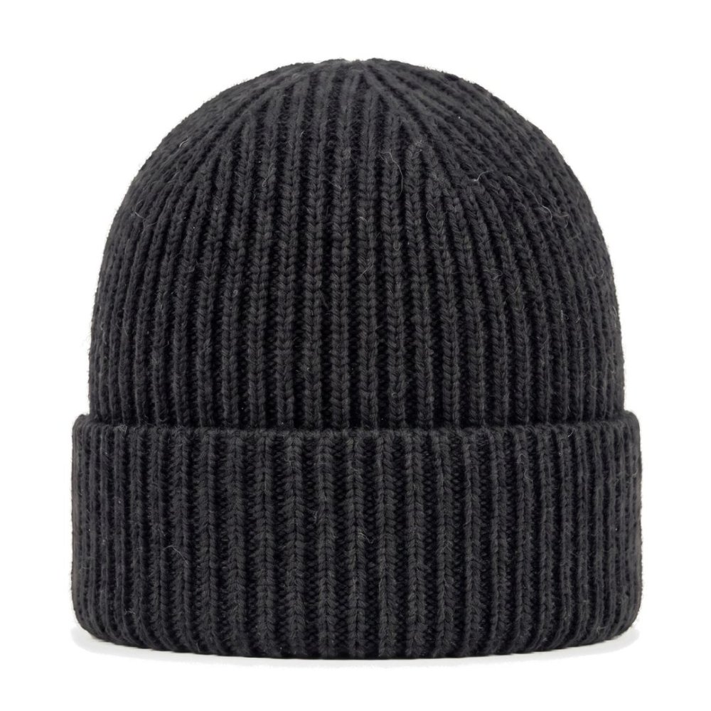 PLETENÁ REBROVANÁ ČIAPKA - UNISEX Tmavosivá