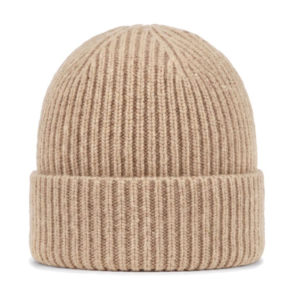 PLETENÁ REBROVANÁ ČIAPKA - UNISEX Khaki