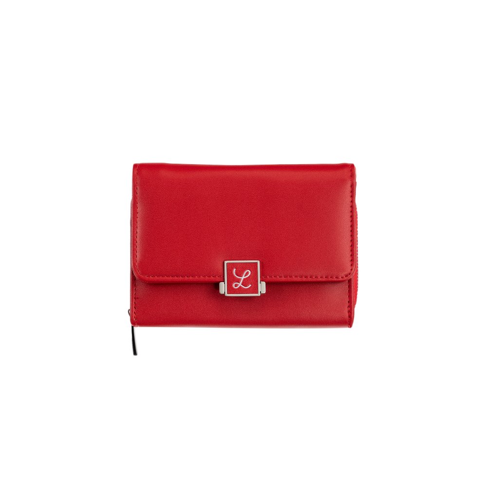 DÁMSKA PEŇAŽENKA Červená