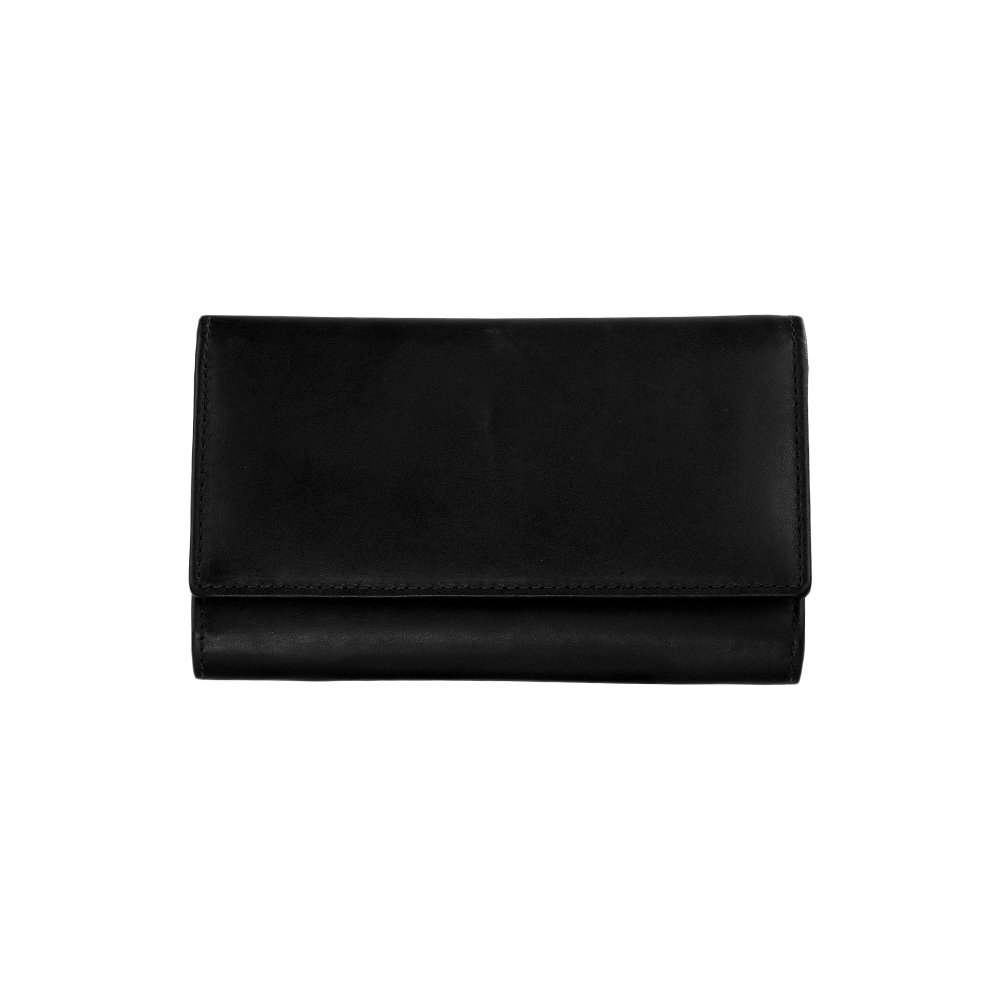 DÁMSKA KOŽENÁ PEŇAŽENKA Čierna