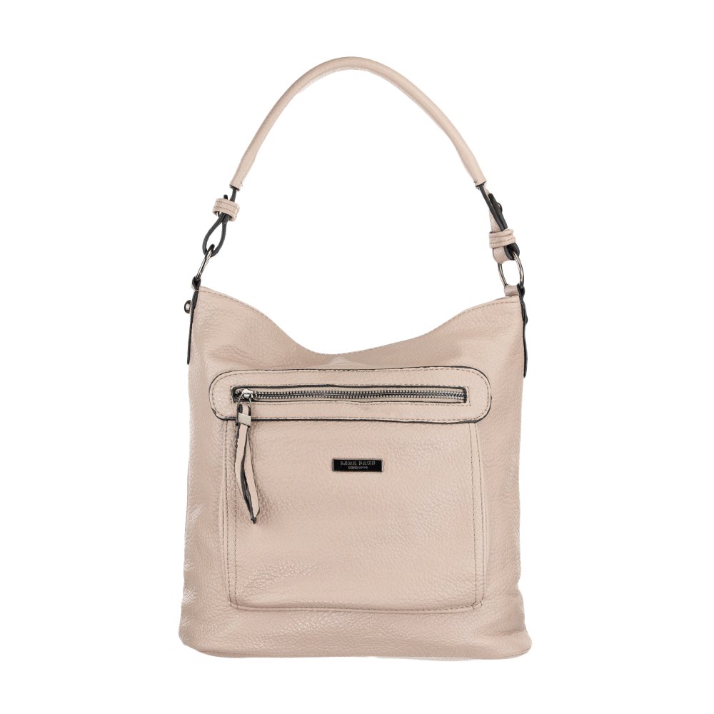 IRIS dámska koženková kabelka taupe