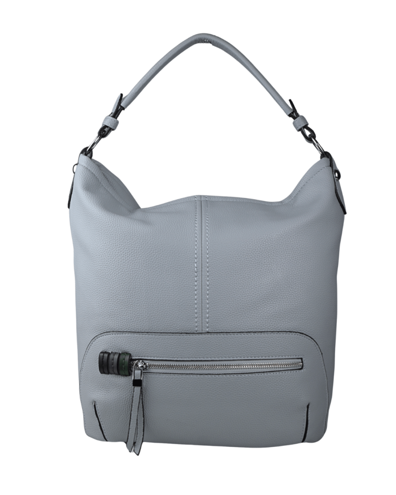 TEA dámska koženková kabelka Svetlomodrá