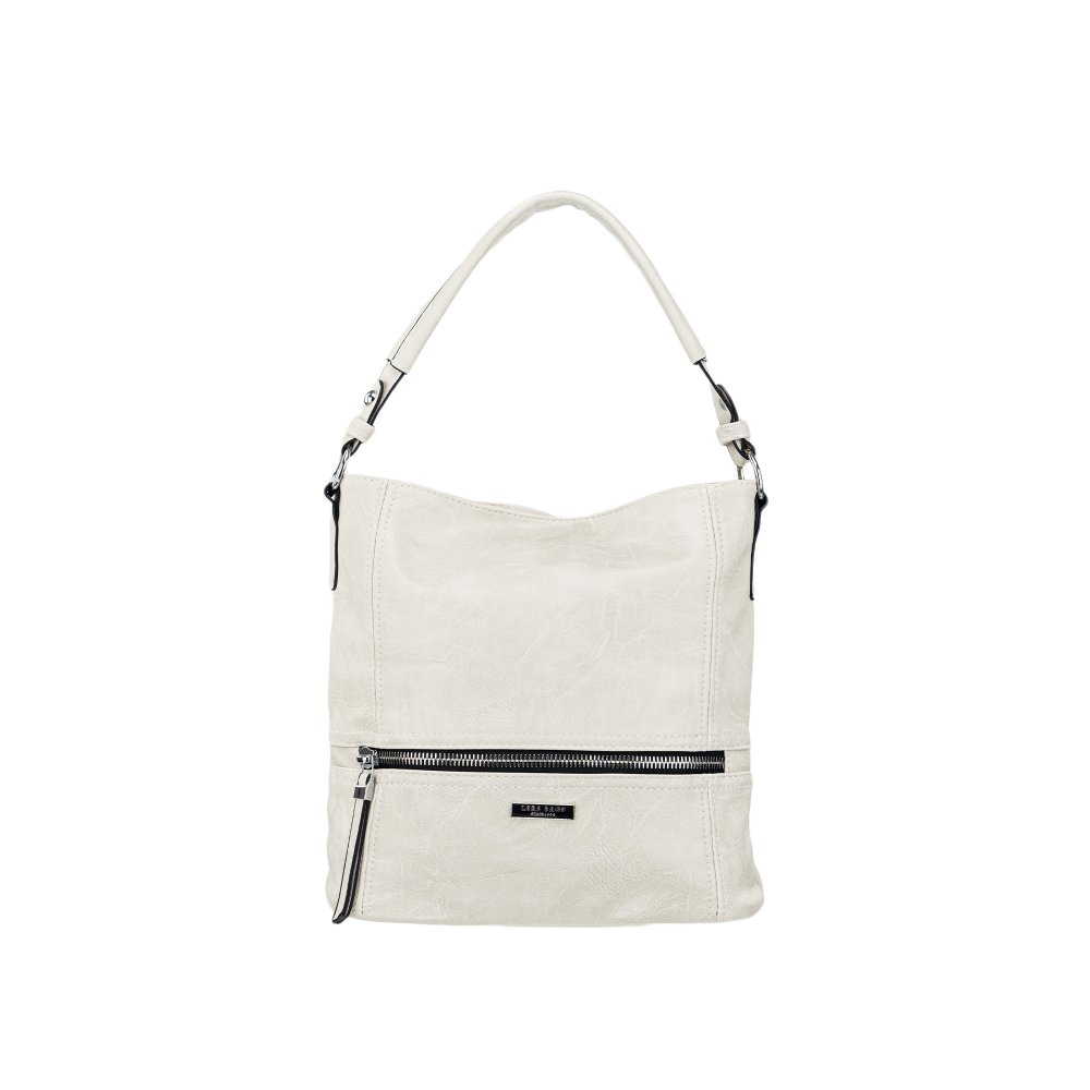 WANDA dámska koženková kabelka Béžová