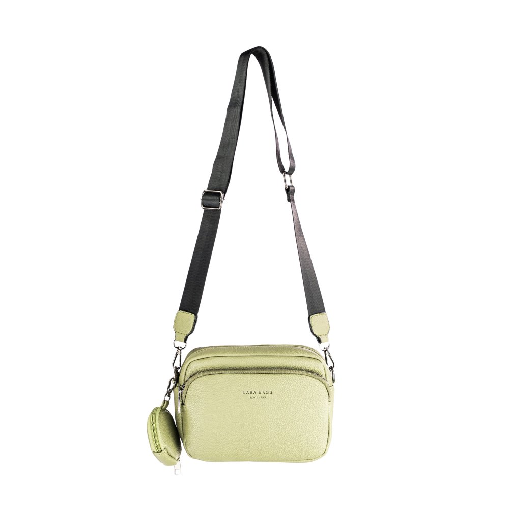 CHLOE dámska crossbody koženková kabelka olivová
