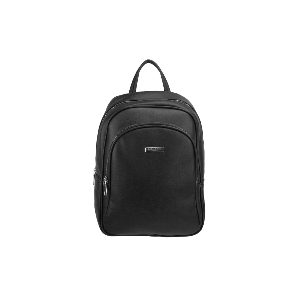 LARA dámsky koženkový batoh Čierna