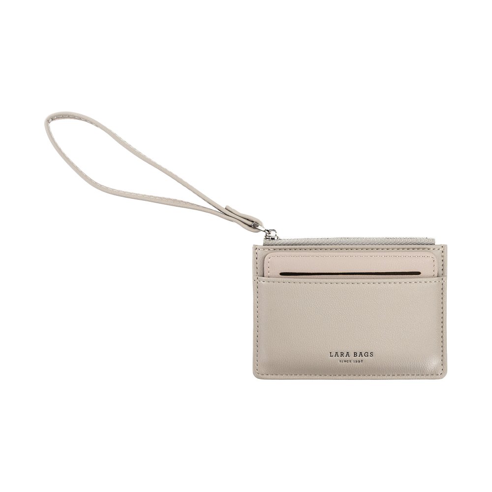 PEŇAŽENKA NA KARTY taupe