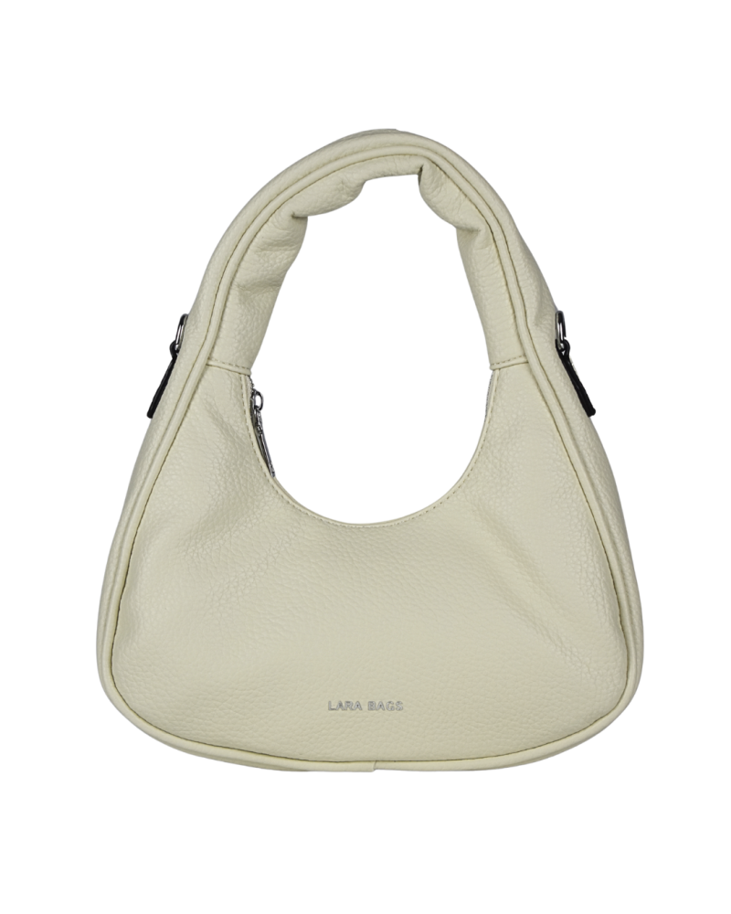 LARISA dámska koženková kabelka Béžová