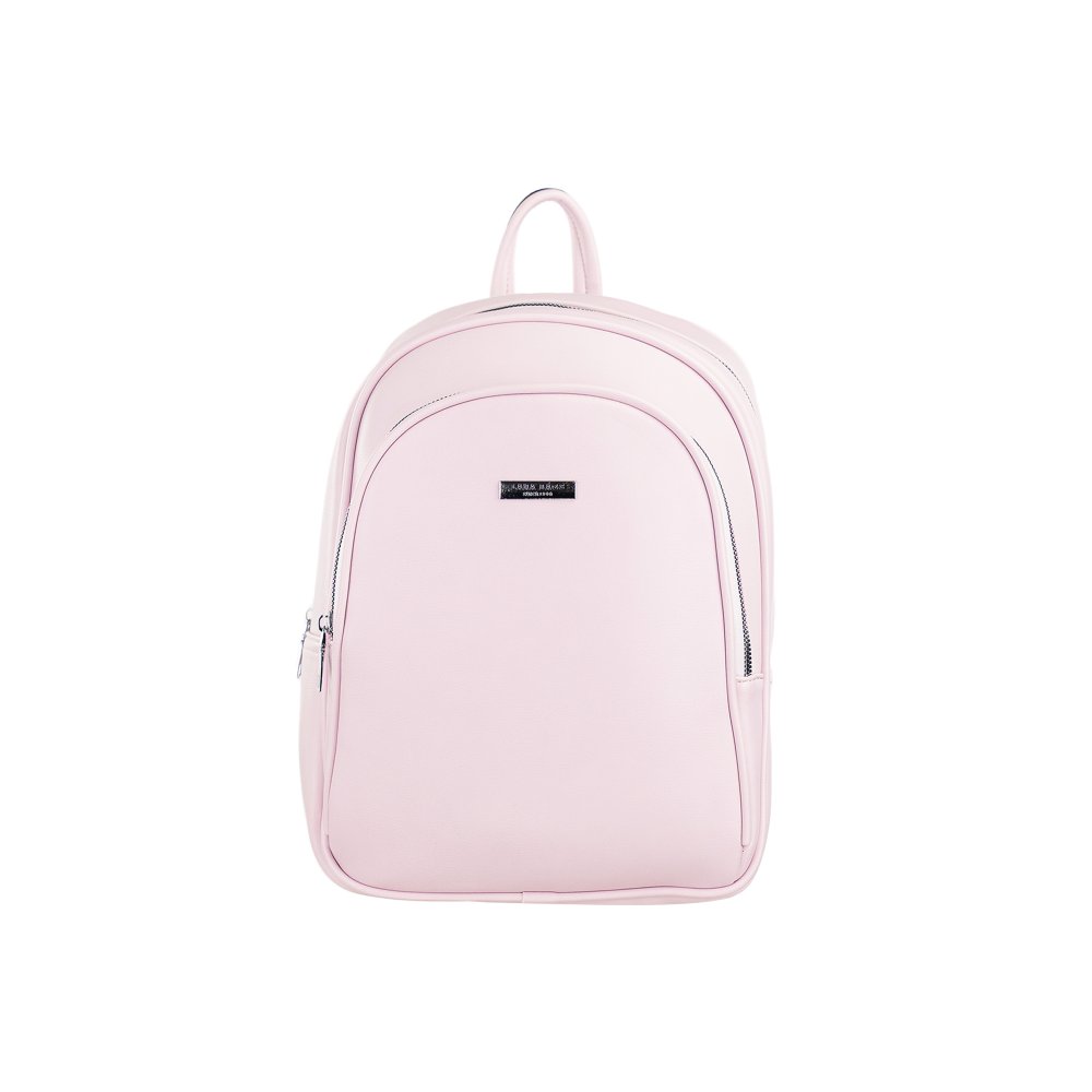 LARA dámsky koženkový batoh Svetlo fialová