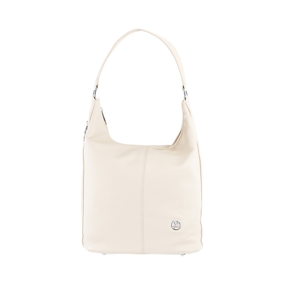 LEXI dámska koženková kabelka taupe