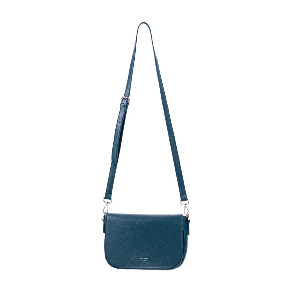 CROSSBODY KABELKA LARA BAGS petrolejová