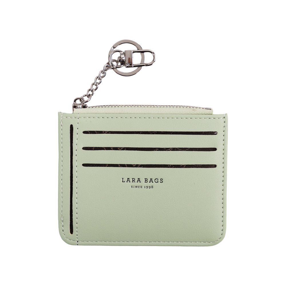 PEŇAŽENKA NA KARTY Svetlo zelená