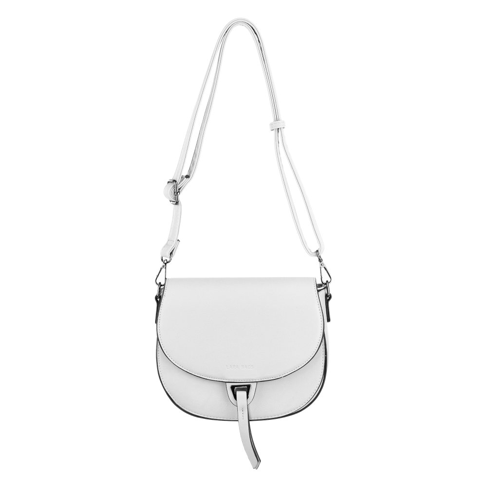 LANA dámska crossbody koženková kabelka Tmavosivá