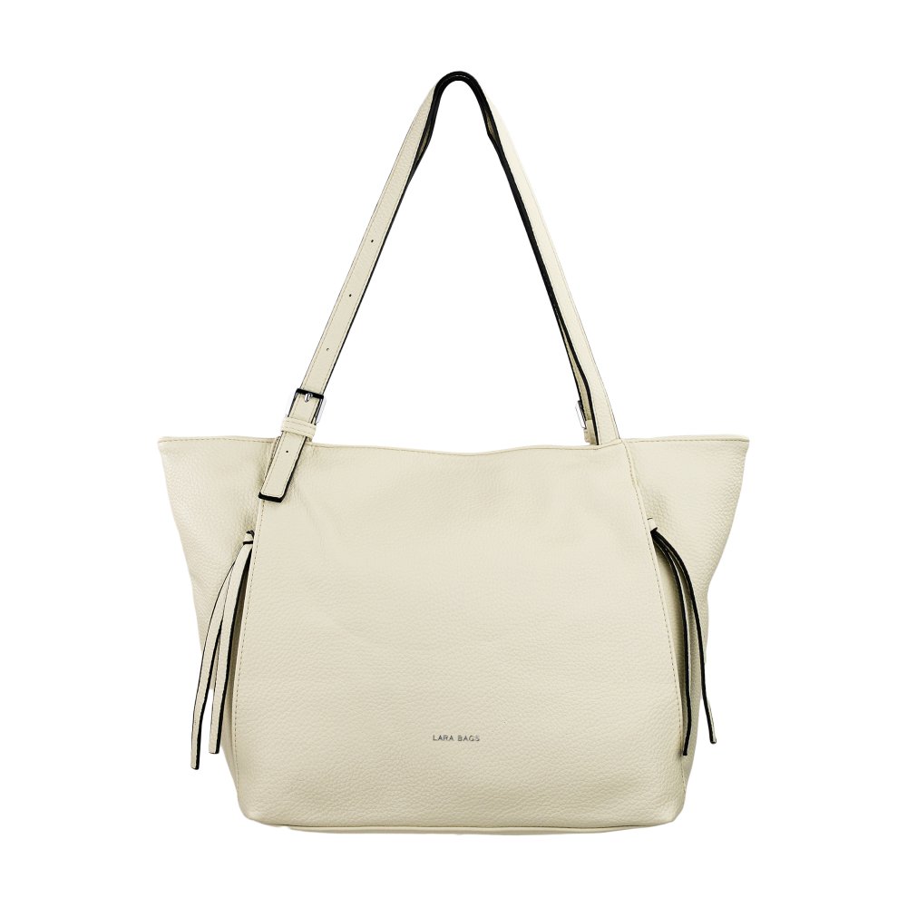 VALERIA dámska koženková kabelka Béžová