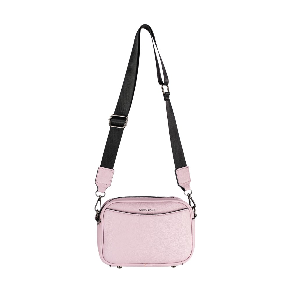 LILY dámska crossbody koženková kabelka fialová svetlá
