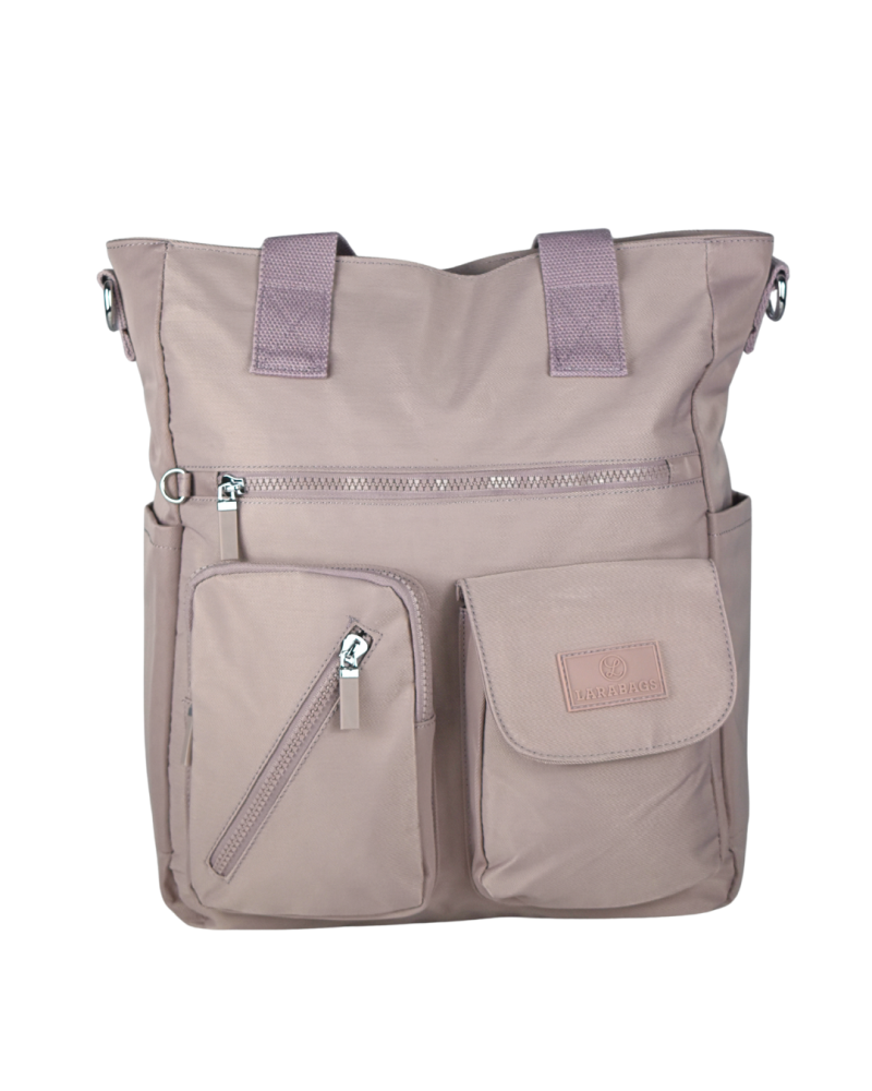 LÁTKOVÁ TAŠKA LARA BAGS Svetlo fialová