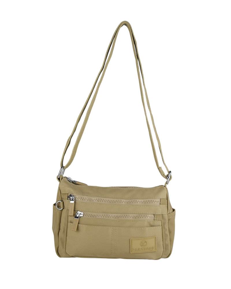 LÁTKOVÁ TAŠKA LARA BAGS Khaki