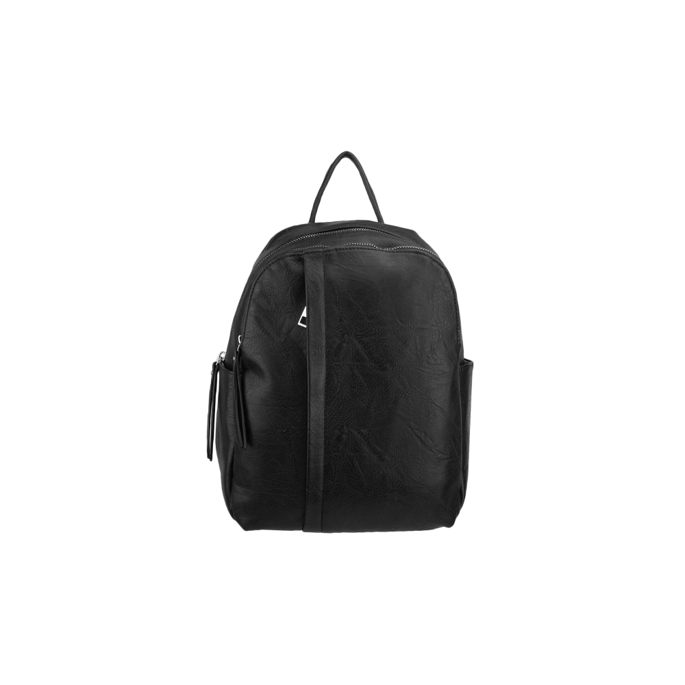 OLIVIA dámsky koženkový batoh Čierna