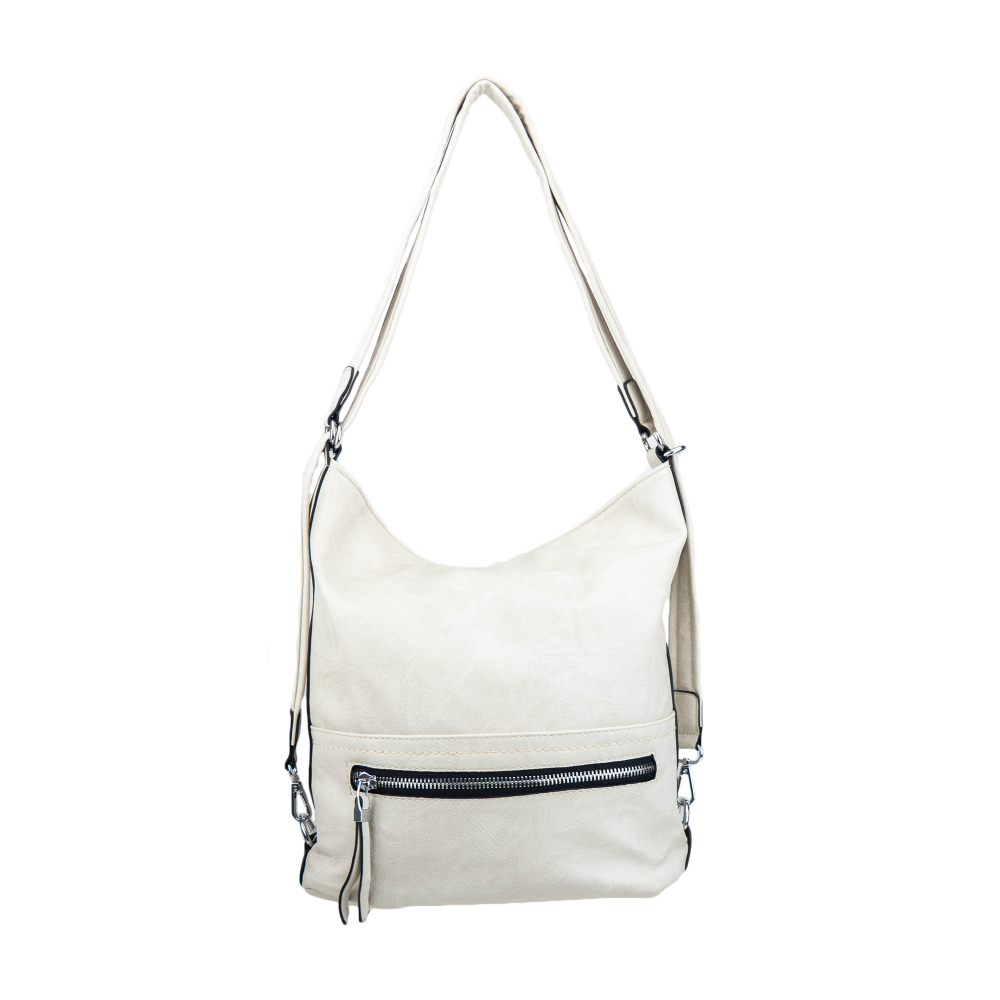 MIA dámska koženková kabelka Béžová