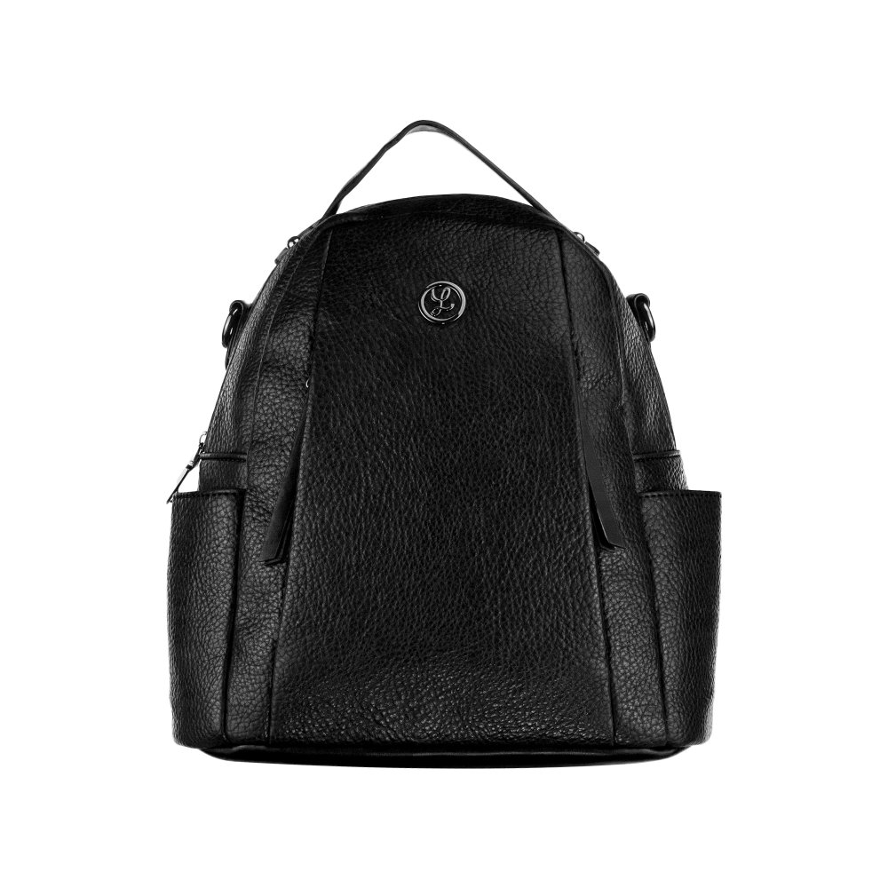 TANYA dámsky koženkový batoh Čierna